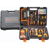 Gr8 Home General Household 160 Pcs Hand Tool Kit Set in Black