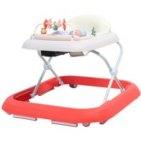 Rexco Red Folding Baby Walker With Activity Table