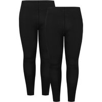 Yours 2 Pack Jersey Leggings 40R