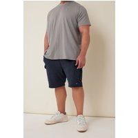 BadRhino Men's Jogger Shorts in Mid Navy | Size: 3XL