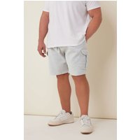 BadRhino Men's Jogger Shorts in Grey | Size: 2XL