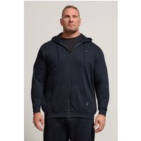 Zip Through Hoodie Dark