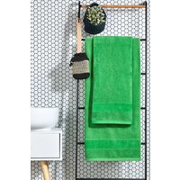 CHRISTY 'Prism' Bold Luxury 100% Turkish Cotton Towels in Green