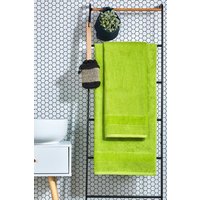 CHRISTY 'Prism' Bold Luxury 100% Turkish Cotton Towels in Light Green