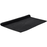 CHRISTY 'Prism' Luxury 100% Turkish Cotton Bath Mats in Black