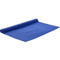 CHRISTY 'Prism' Luxury 100% Turkish Cotton Bath Mats in Blue