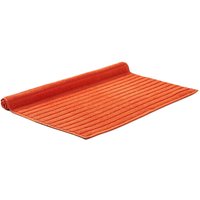CHRISTY 'Prism' Luxury 100% Turkish Cotton Bath Mats in Orange