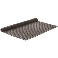 CHRISTY 'Prism' Luxury 100% Turkish Cotton Bath Mats in Charcoal