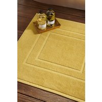 CHRISTY 'Brixton' Luxury 100% Cotton Bath Mats in Yellow