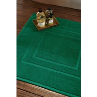 CHRISTY 'Brixton' Luxury 100% Cotton Bath Mats in Emerald