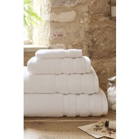 CHRISTY 'Antalya' Turkish Cotton Premium Loose Towels in White