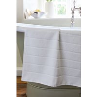 CHRISTY 'Signum' Heavyweight 100% Combed Cotton Bath Mat in White