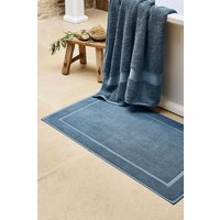CHRISTY 'Renaissance' Luxury 100% Cotton 1000GSM Towelling Bath Mats in Dark Blue