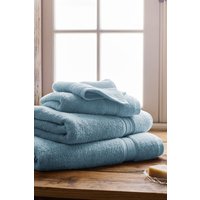 CHRISTY 'Serene' Pastel 100% Combed Cotton Towels in Blue | Size: Bath Sheet