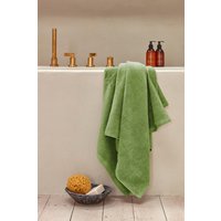 CHRISTY 'Cirrus' Lightweight Fluffy Softloft 100% Cotton Towels in Green
