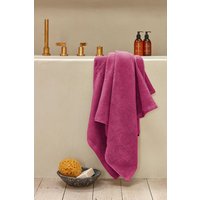 CHRISTY 'Cirrus' Lightweight Fluffy Softloft 100% Cotton Towels in Pink | Size: Bath Sheet