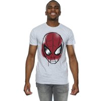 Spider Man Face Sketch T Shirt