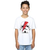 Glam Stormtrooper Lightning Bolt Cotton T Shirt
