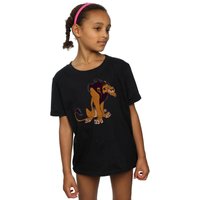 Girl's The Lion King Classic Scar Cotton T-Shirt in | Size: 12-13 Years