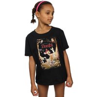 Girl's Bambi Retro Poster Cotton T-Shirt in | Size: 7-8 Years