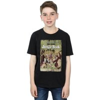 Boy's The Jungle Book Retro Poster T-Shirt in | Size: 7-8 Years