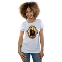 Supernatural Women's Holy Shrine Cotton T-Shirt in Grey | Size: 2XL