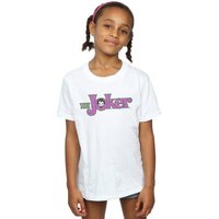 Joker Crackle Logo Cotton T Shirt