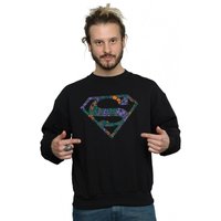 Superman Floral Logo 1 Sweatshirt