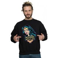 Wonder Woman Head Sweatshirt