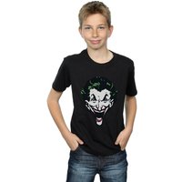 Boy's The Joker Big Face T-Shirt in | Size: 5-6 Years