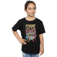 Girl's Femme Power Cotton T-Shirt in | Size: 9 Years