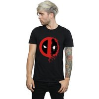 Deadpool Split Splat Logo T Shirt