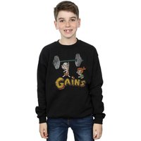 Bam Bam Gains Distressed Sweatshirt Years