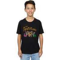 Boy's Group Distressed T-Shirt in | Size: 9 Years