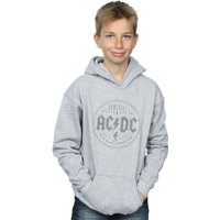 AC/DC Boy's Rock N Roll Damnation Black Hoodie in Grey | Size: 5-6 Years