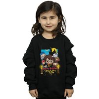 Harry Potter Girl's Philosopher´s Stone Sweatshirt in Black | Size: 7-8 Years