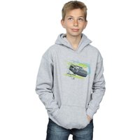 Disney Boy's Cars Jackson Storm Hoodie in Grey | Size: 9 Years