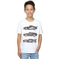 Cars Text Racers T Shirt