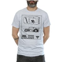 Cars Cruz Ramirez Blueprint T Shirt