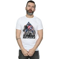 Captain America Action Pose T Shirt