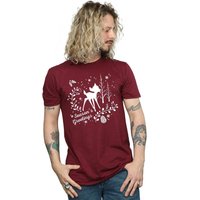 Bambi Christmas Greetings T Shirt