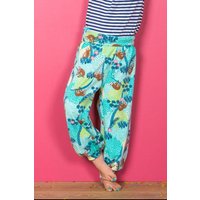 & Harem Super Soft Jersey Cotton Trousers Sloth Print