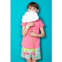 & Floral Breathable Durable Linen Viscose Shorts