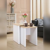 Comfy Living Ltd Wooden Nest Of Tables in White