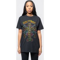 N Vintage Skull Cross T Shirt