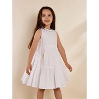 W. Zadie Diamante Trim Dress