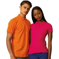 & Short Sleeve Performance Blend Polo Shirt