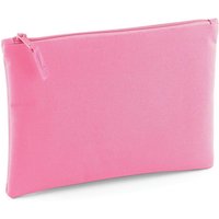 Bagbase Grab Zip Pocket Pouch Bag in Pink