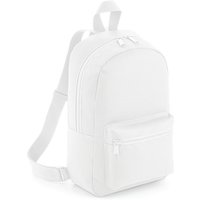Bagbase Men's Mini Essential Backpack Rucksack Bag in White
