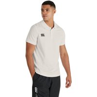 Canterbury Men's Short Sleeve Cricket Shirt in Cream | Size: Large